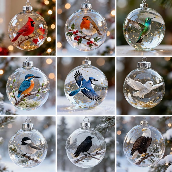 🦌 2026 Christmas Playful Animal Bauble Collection