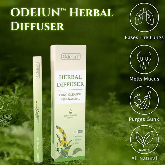 ODEIUN™ Herbal Diffuser – Breathe Easy, Calm Your Mind