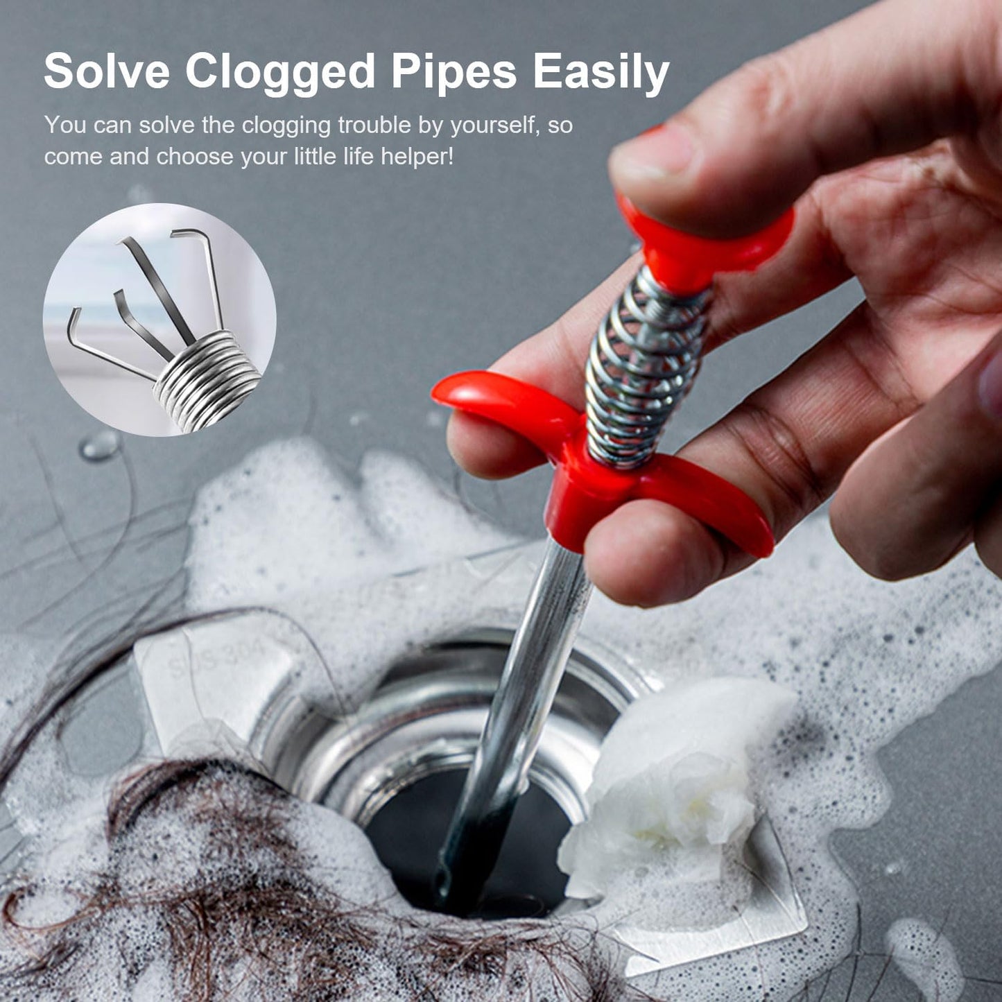 Pipe Cleaning Device — Effortless Cleaning Without Chemicals