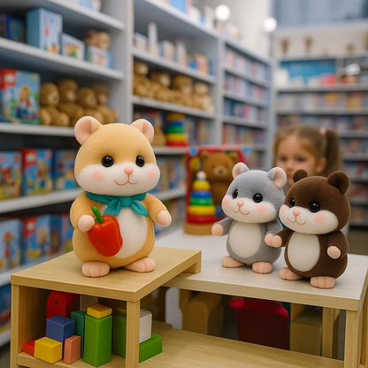 🐹Talkin’ Hamster: Walks, Talks, and Steals Hearts!