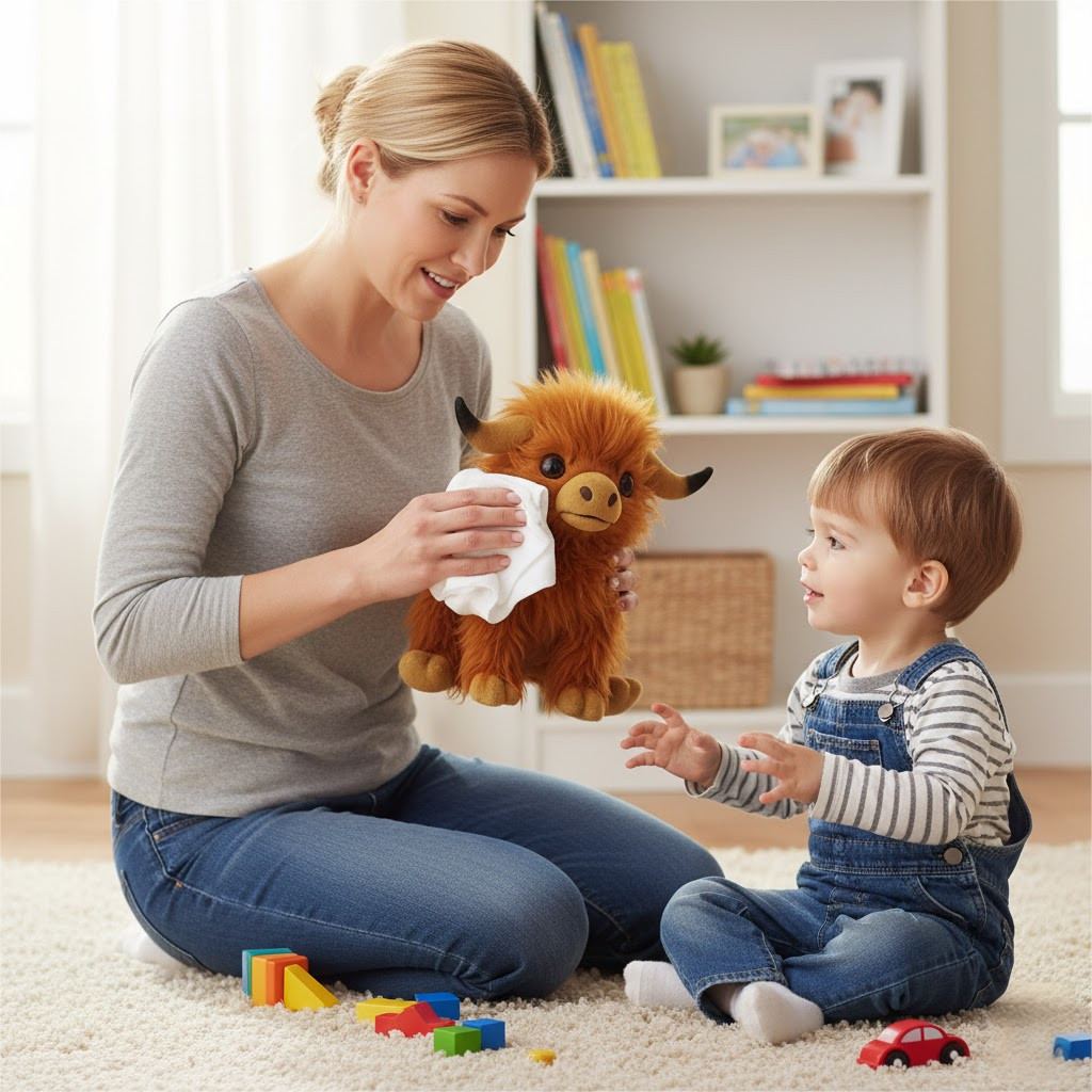 Cowdy - The Fluffy Security Snuggler