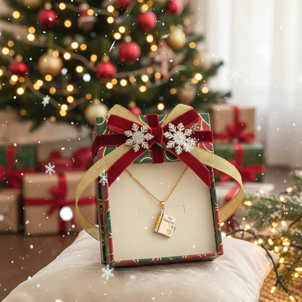 For Family - The Most Beautiful Christmas Special Chapter Book Necklace