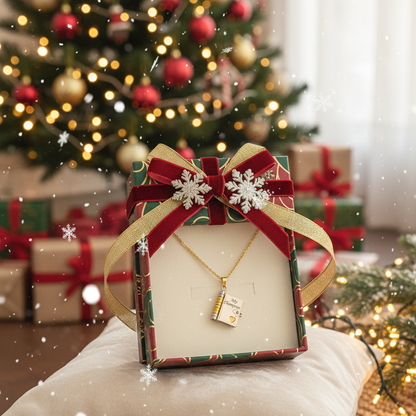 For Family - The Most Beautiful Christmas Special Chapter Book Necklace