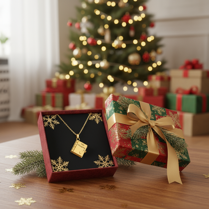 For Family - The Most Beautiful Christmas Special Chapter Book Necklace