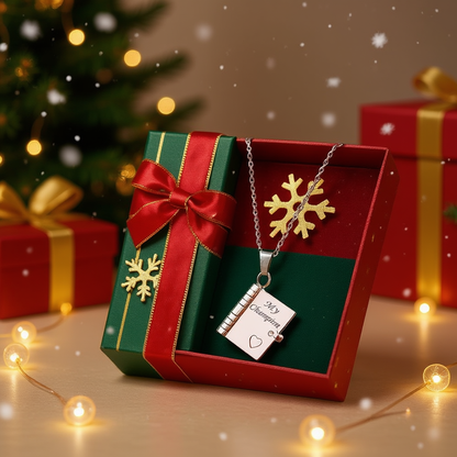 For Family - The Most Beautiful Christmas Special Chapter Book Necklace