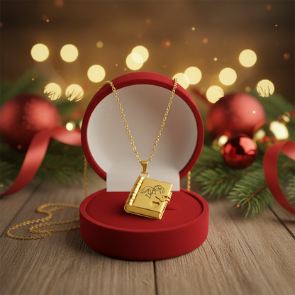 For Family - The Most Beautiful Christmas Special Chapter Book Necklace