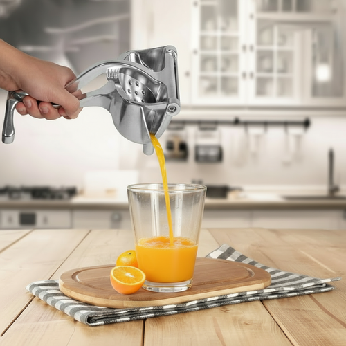 Hand Juicer Squeezer- Aluminum Manual Press Juicer🍹
