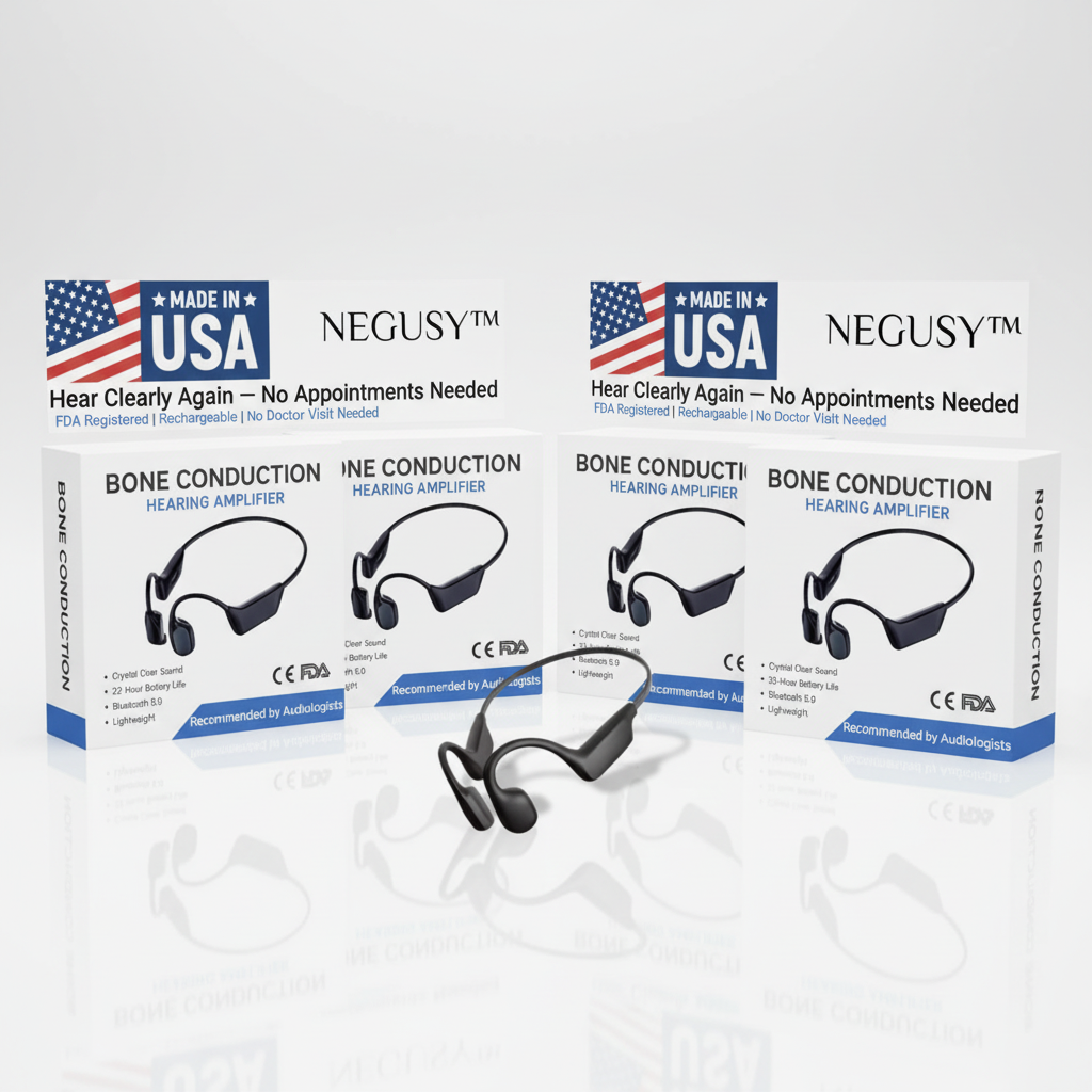 Hear the Joy Again — Smart Bone Conduction Hearing Head phones