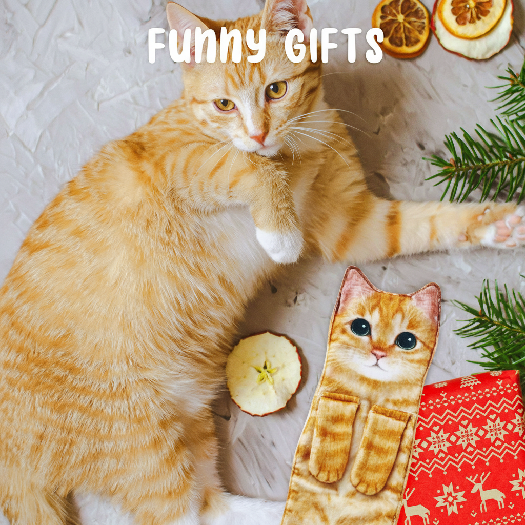 Funny Cat ＆ Dog Hand Towels