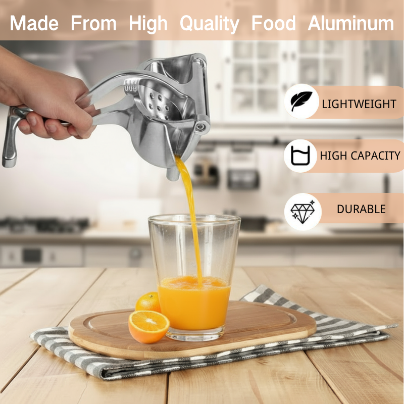 Hand Juicer Squeezer- Aluminum Manual Press Juicer🍹