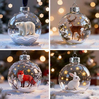 🦌 2026 Christmas Playful Animal Bauble Collection