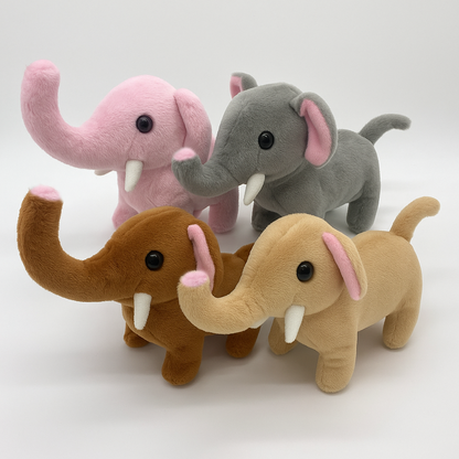 🐘Meet Ellie —🌴 The Elephant Friend That Walks, Bark& Wags Her Tail!