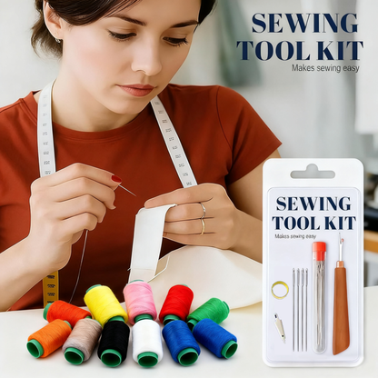 🎄Christmas-Sale 49%Off🧵✂️34PCS Big Eye Steel Needles Set