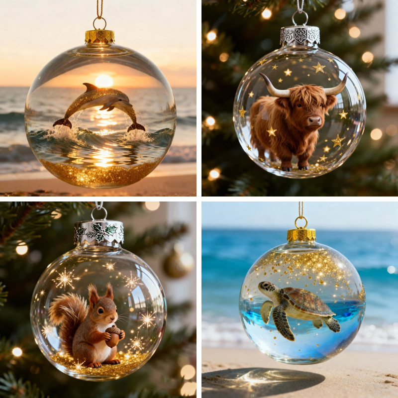 🦌 2026 Christmas Playful Animal Bauble Collection