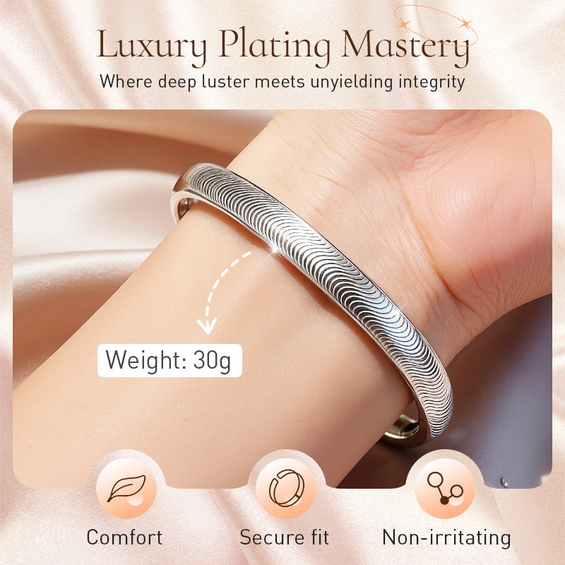 ✨🌙 Captivate Every Gaze – The Polished Cat's Eye Stone Bracelet 🌙✨