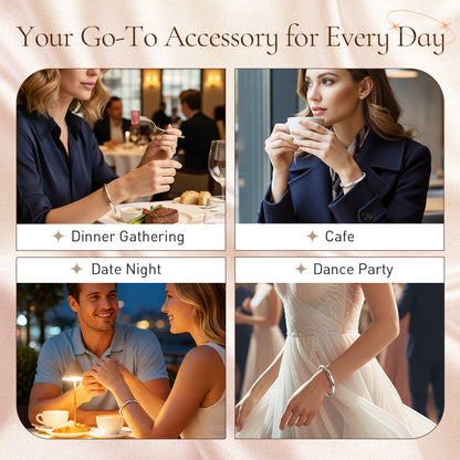 ✨🌙 Captivate Every Gaze – The Polished Cat's Eye Stone Bracelet 🌙✨