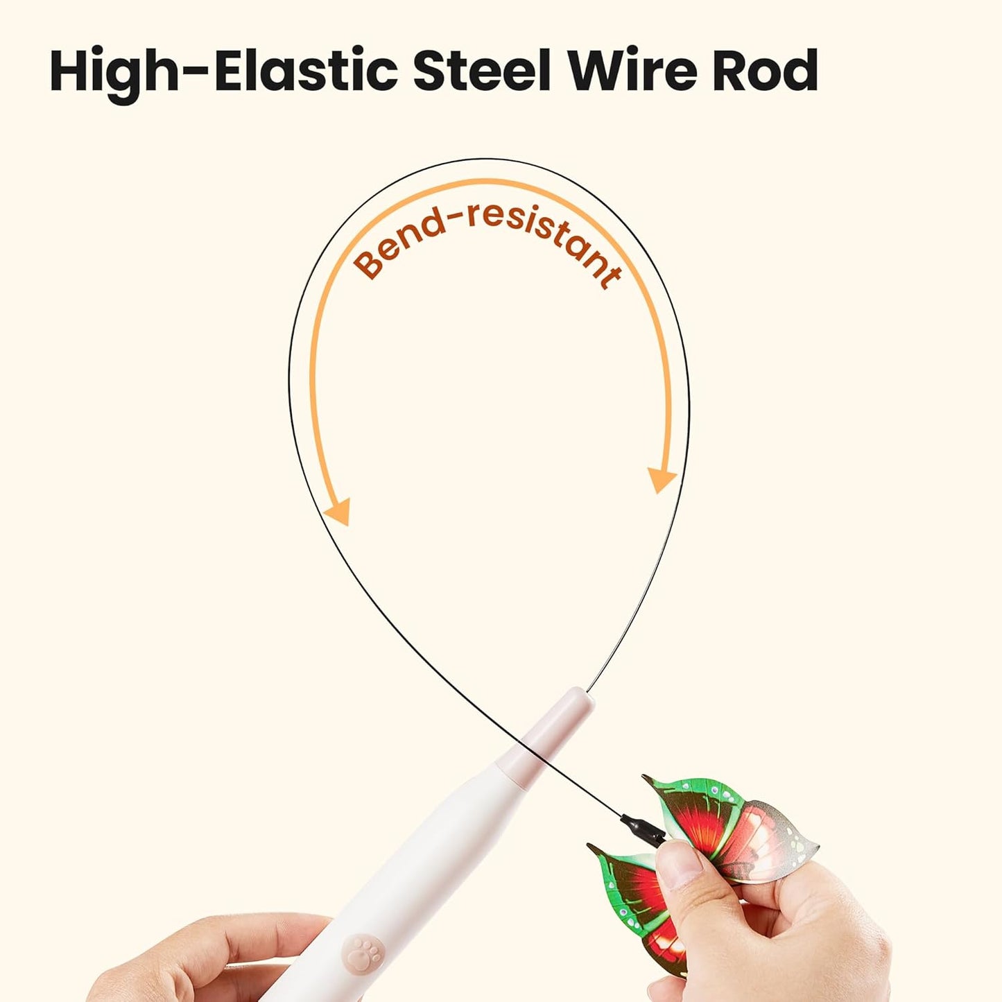 Interactive Butterfly Cat Teaser