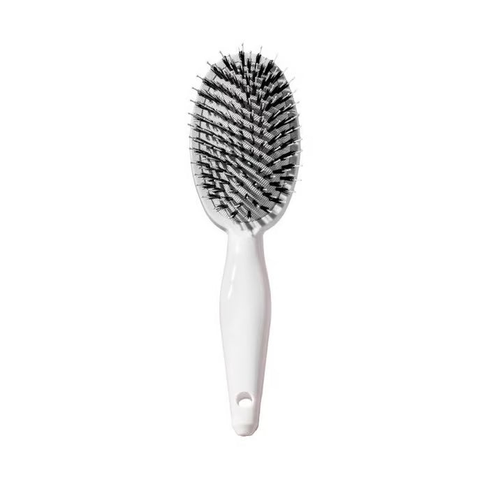 Boar Bristle Brush with Nylon Bristles and Microsphere Massaging