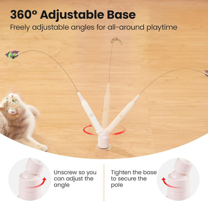 Interactive Butterfly Cat Teaser