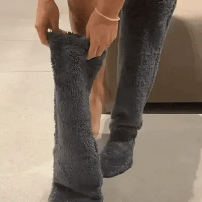 🎁christmas gift💥Goose Down Knee Socks!🧦⛄