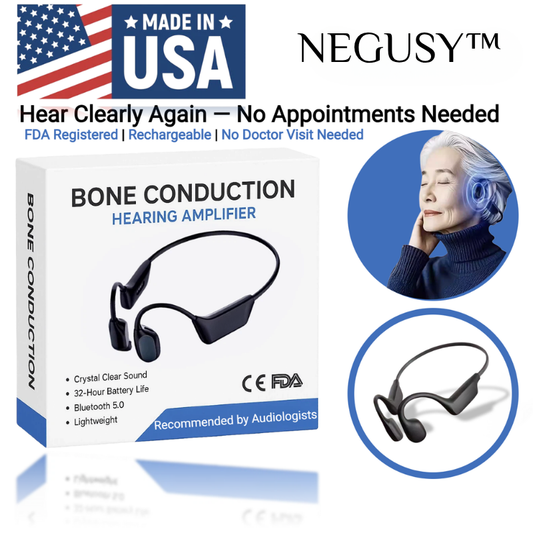 Hear the Joy Again — Smart Bone Conduction Hearing Head phones