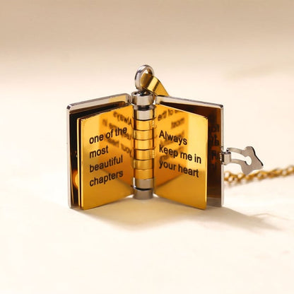 For Family - The Most Beautiful Christmas Special Chapter Book Necklace