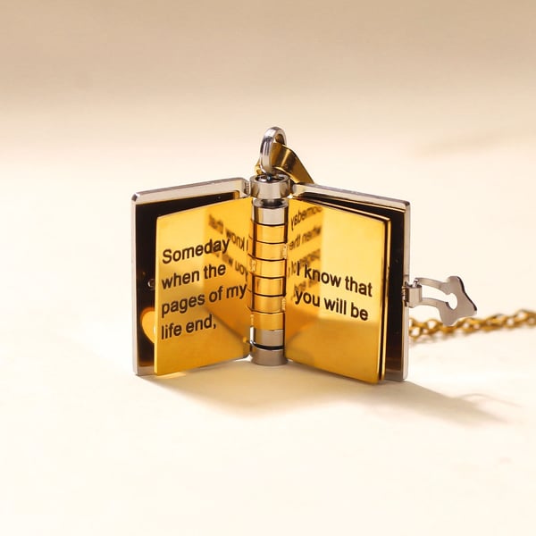 For Family - The Most Beautiful Christmas Special Chapter Book Necklace
