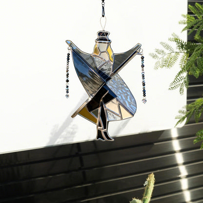 💃Stevie Nicks🤘 Handmade Stained Glass Spinner