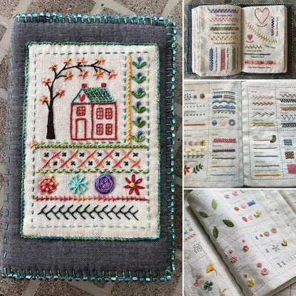 🌈Beginner-Friendly💕 Embroidery Stitch Book