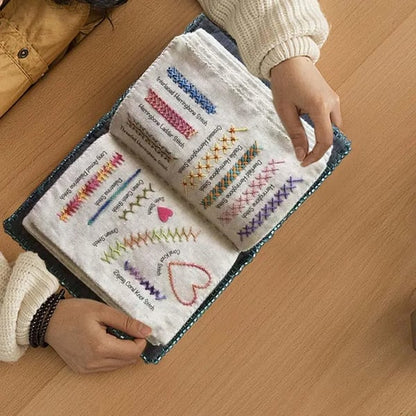 🌈Beginner-Friendly💕 Embroidery Stitch Book