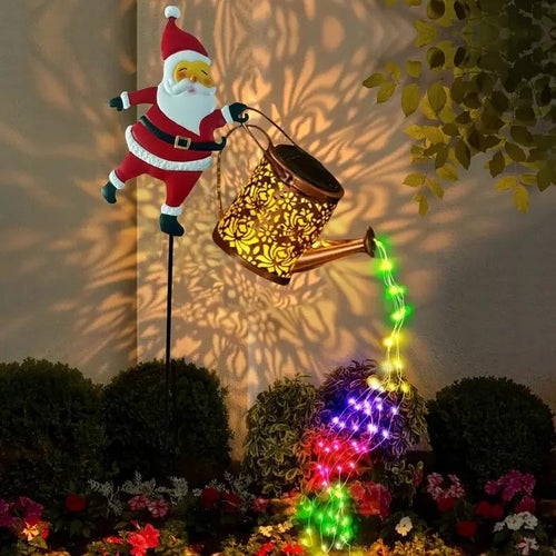 🔥Hot Sale 49% OFF💫Christmas Garden Kettle Lights – Solar Magic🎅