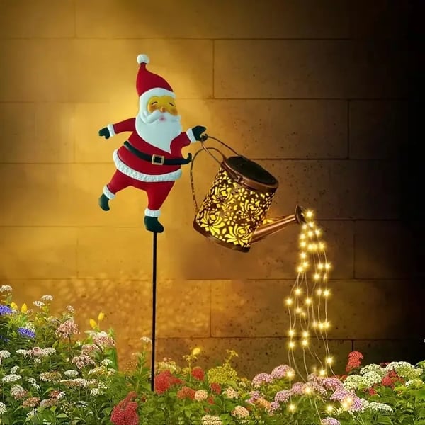 🔥Hot Sale 49% OFF💫Christmas Garden Kettle Lights – Solar Magic🎅