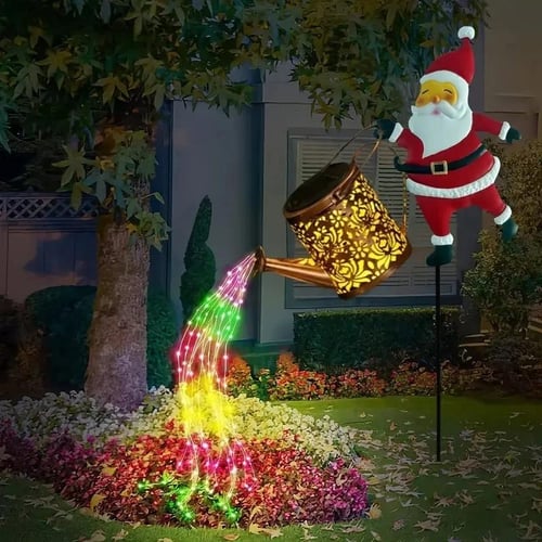 🔥Hot Sale 49% OFF💫Christmas Garden Kettle Lights – Solar Magic🎅