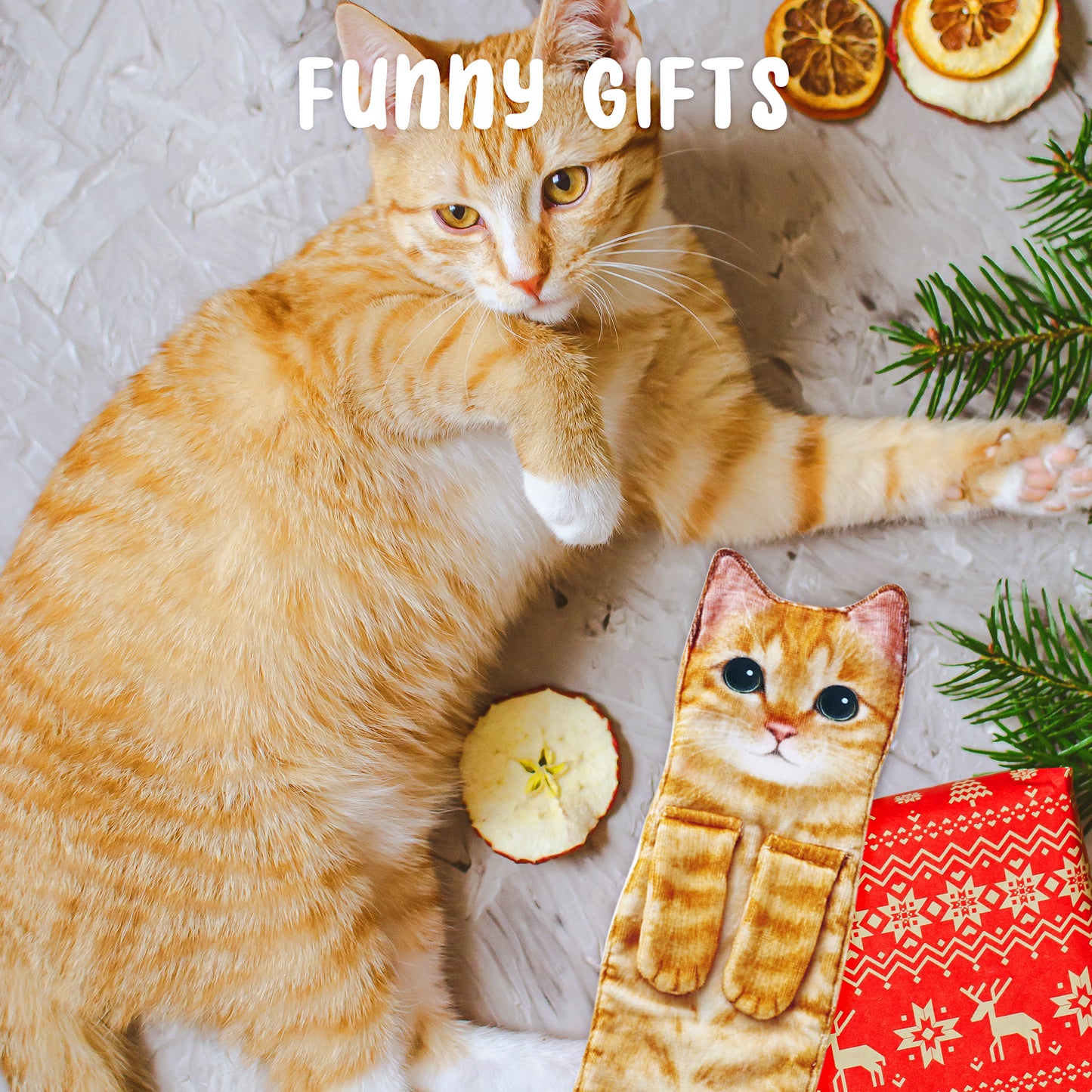 🎁 Early Christmas Sale 🎅 Funny Cat Hand Towels