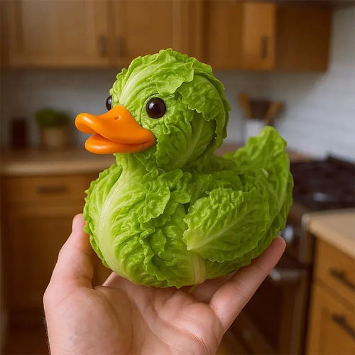 🦆 Whimsical Vegetable Duck Figurines 🥕