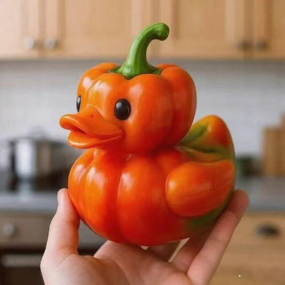 🦆 Whimsical Vegetable Duck Figurines 🥕 | Perfect Christmas Gift 🎁