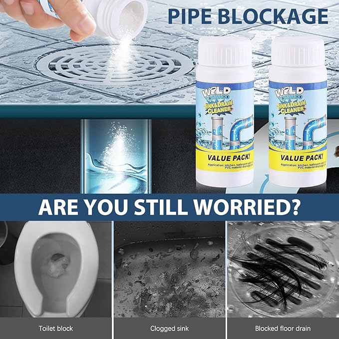 🔥 2026 New Collection - Safe Enzymatic Drain Cleaner That Protects Your Pipes & Family
