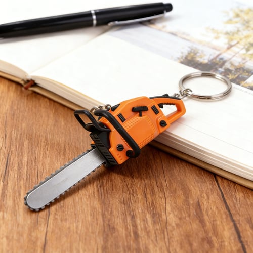 🔥Chainsaw Keyring