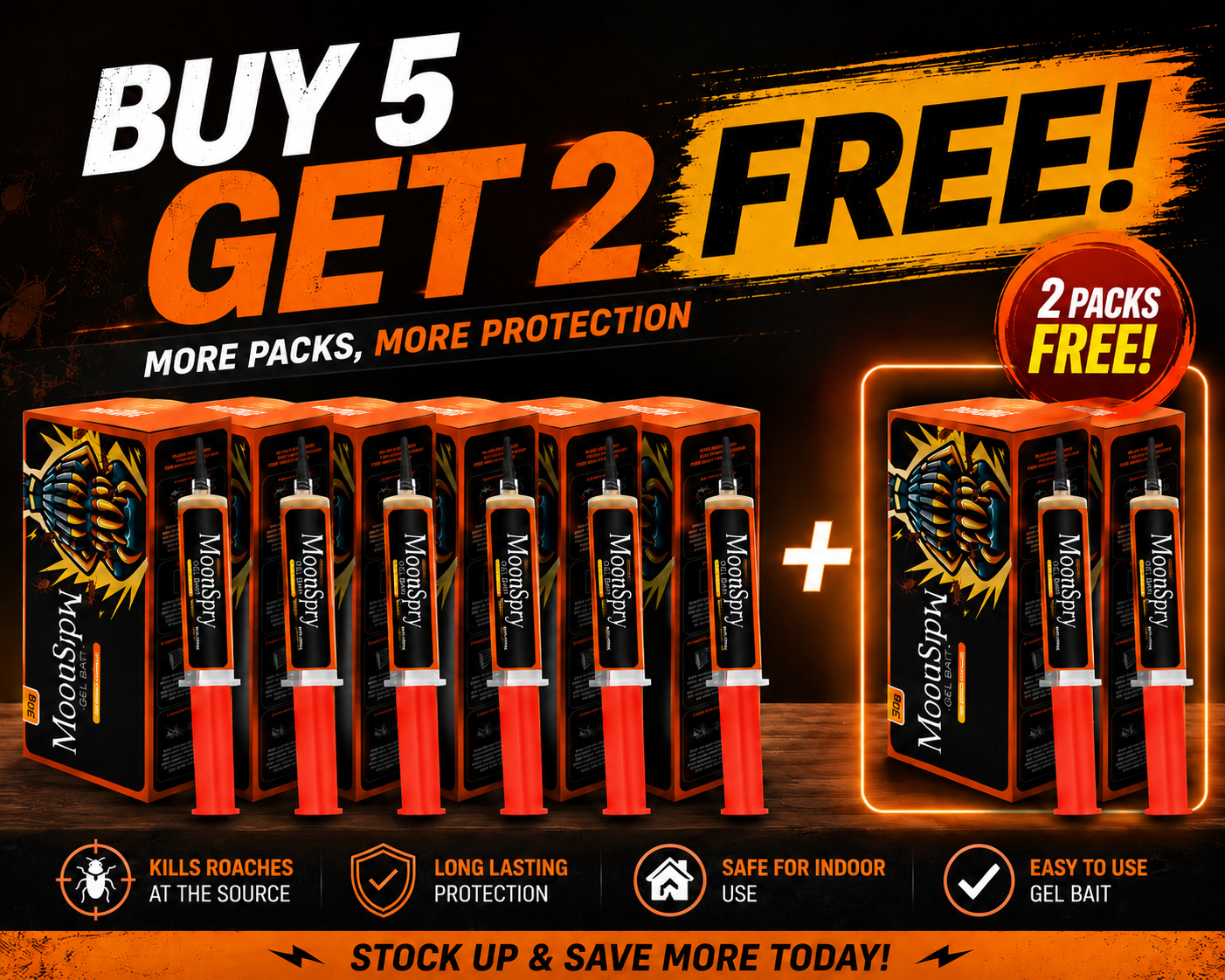 Buy 5 Get 2 Free - 7PCS