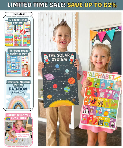 💥LIMITED TIME SALE 62% OFF💥 PRESCHOOL HEAD START KIT 📚