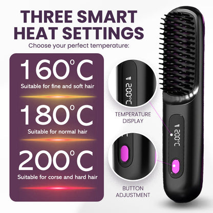 JEREMYTIS Portable Styling Brush - GoBrush PRO