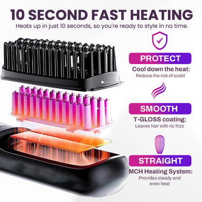 JEREMYTIS Portable Styling Brush - GoBrush PRO