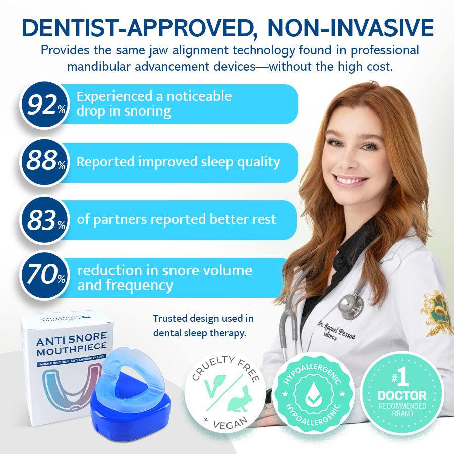 🔹NEGUSY™ Silent Sleep Mouthpiece