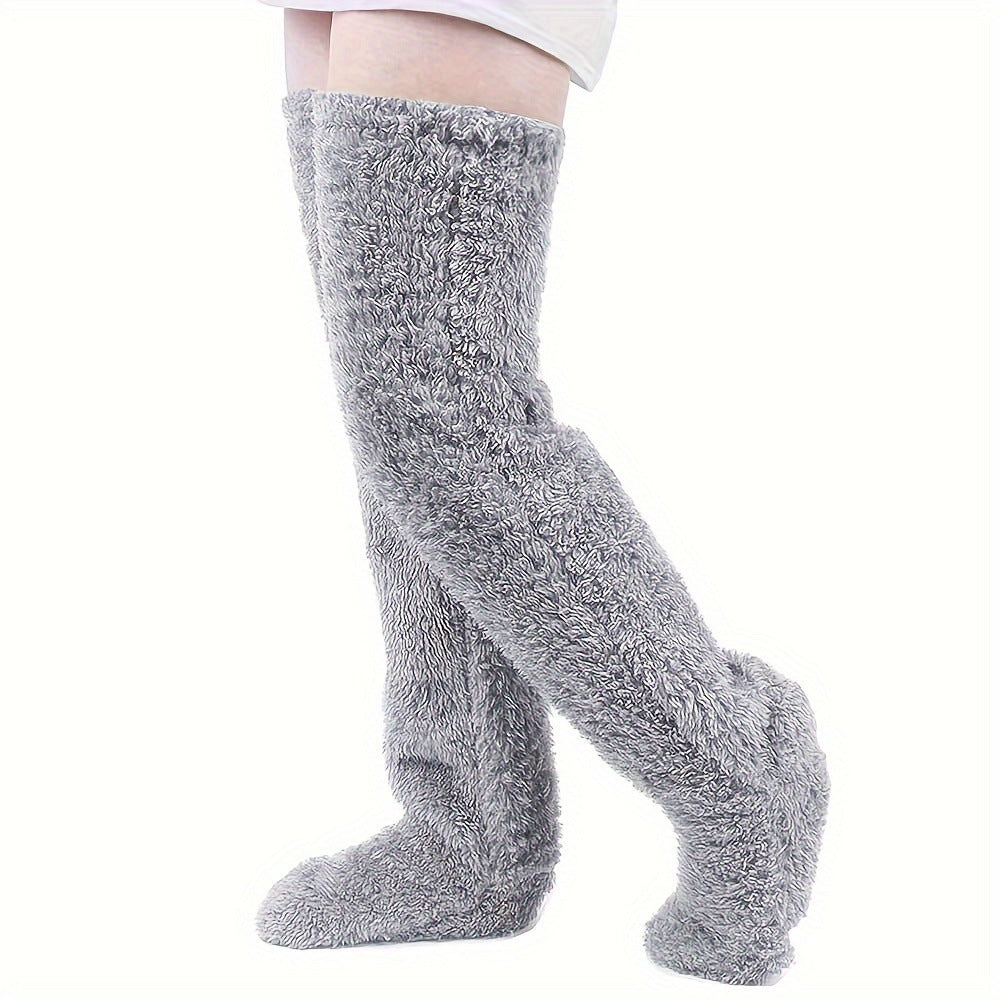 🎁christmas gift💥Goose Down Knee Socks!🧦⛄