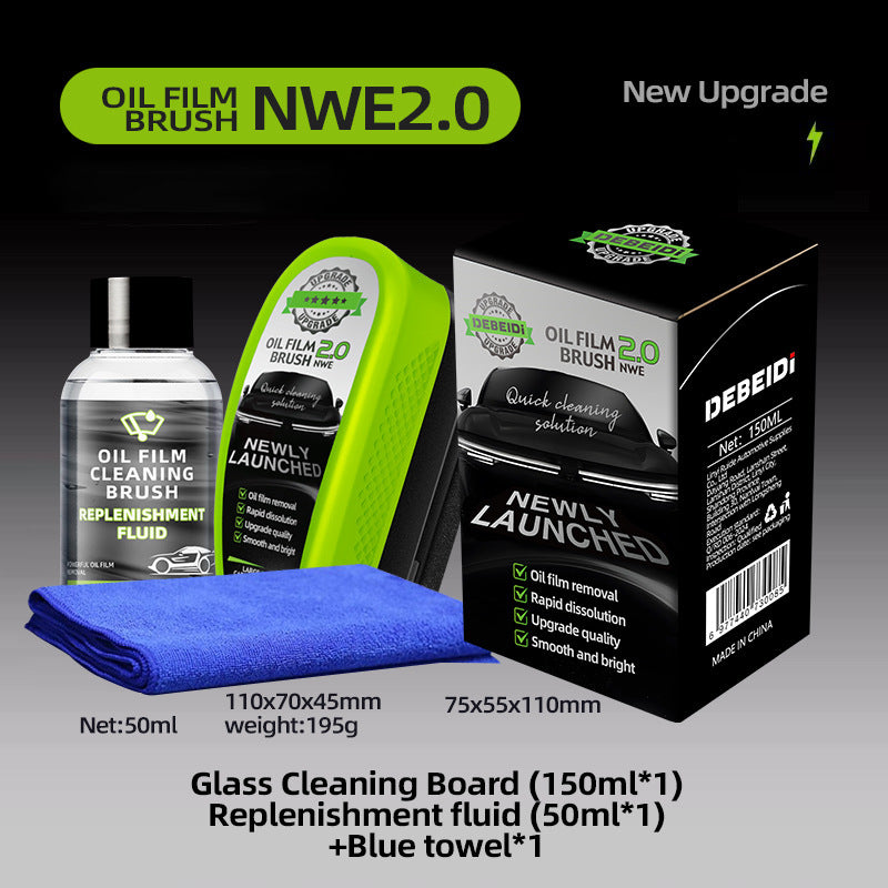 Glass Cleaning Board ＆ Replenishment fluid