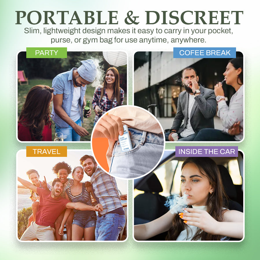 PureLumin™ Mullein Herbal Inhaler Pen | Soothing Lung Detox & Relaxation Stick