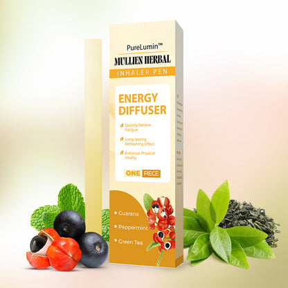 PureLumin™ Mullein Herbal Inhaler Pen | Soothing Lung Detox & Relaxation Stick