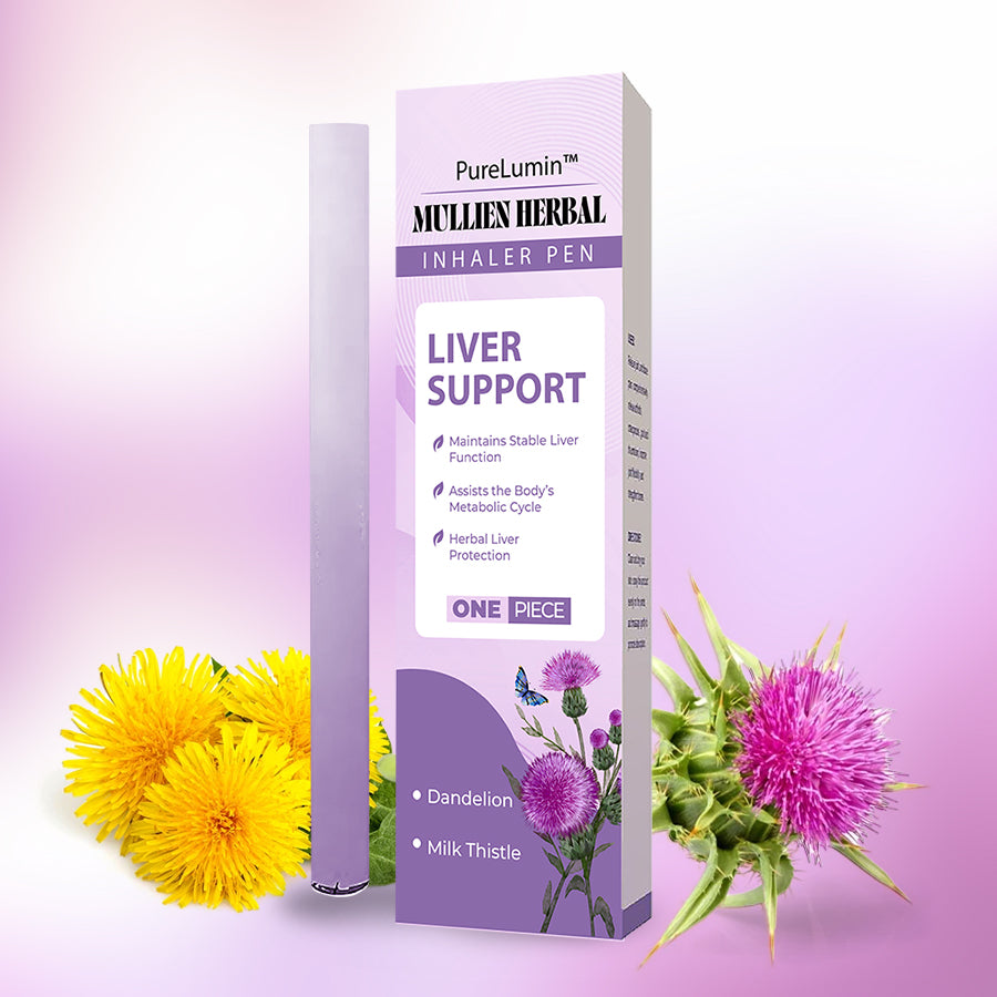PureLumin™ Mullein Herbal Inhaler Pen | Soothing Lung Detox & Relaxation Stick