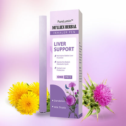PureLumin™ Mullein Herbal Inhaler Pen | Soothing Lung Detox & Relaxation Stick