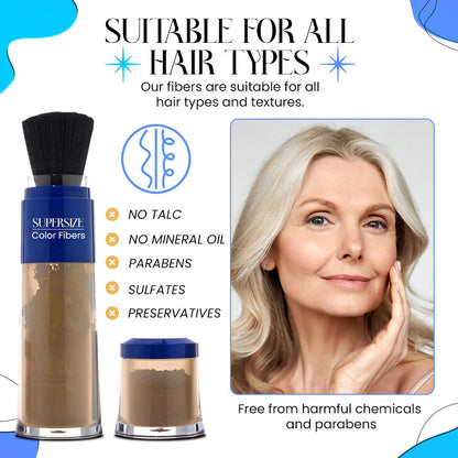 Supersize Color Fibers with Refill Set✨